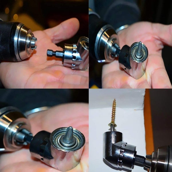 Power Hand Tool Socket Adapter Extension Hex Shank Drill Nut Driver Bit Set Carousel 9