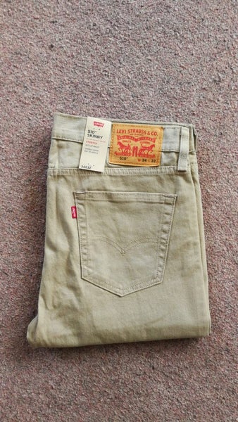 Levis 510 beige best sale