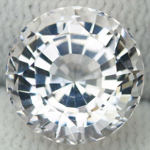 3.20CT DAZZLING HUGE 100% NATURAL DIAMOND WHITE DANBURITE Carousel 1