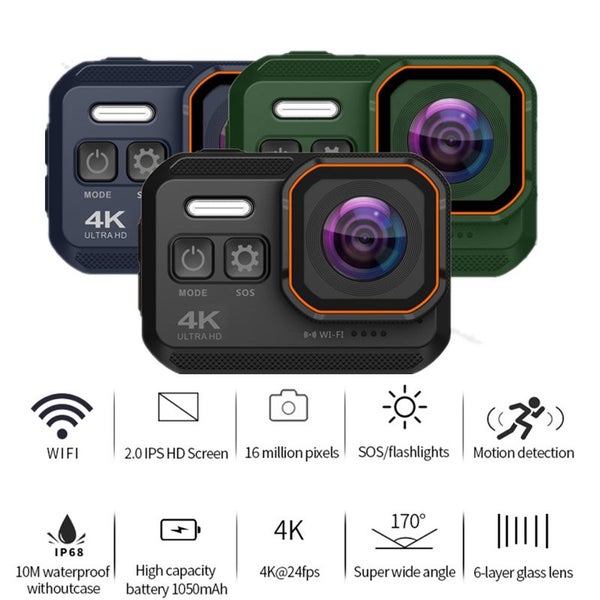 HD 4K Sport Action Camera 1080p sport Camera go extreme pro cam drive recorder Carousel 2