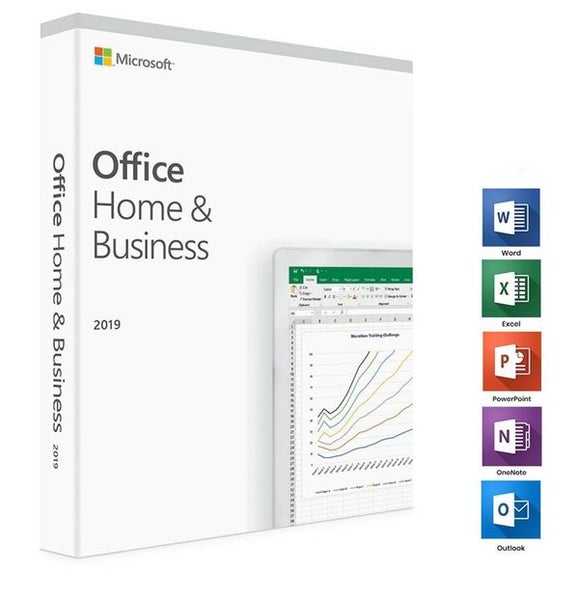 Microsoft Office 2019 Home & Business Outlook Word Excel Powerpoint for Mac Carousel 1