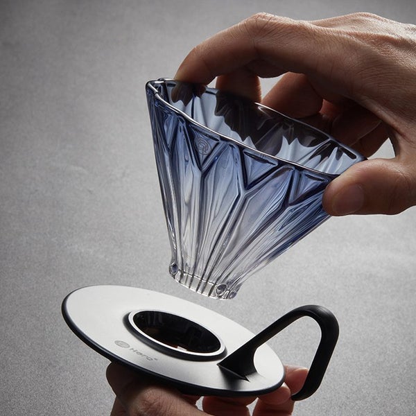 Hero Petal Glass Dripper - Blue Carousel 1