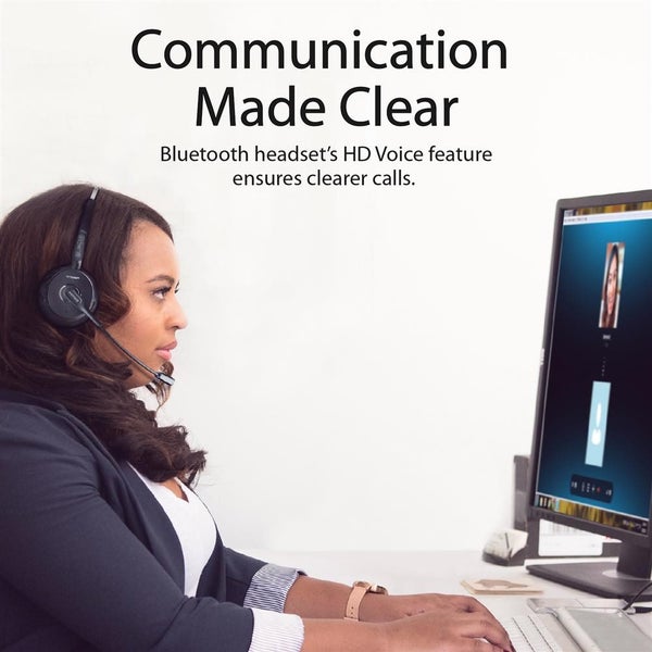 PROMATE Over Ear Mono Bluetooth Headset w/ HD Voice Clarity Carousel 7