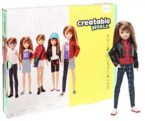 CREATABLE WORLD GGG53 Deluxe Character Kit Customisable Doll, Creative Play for Carousel 1