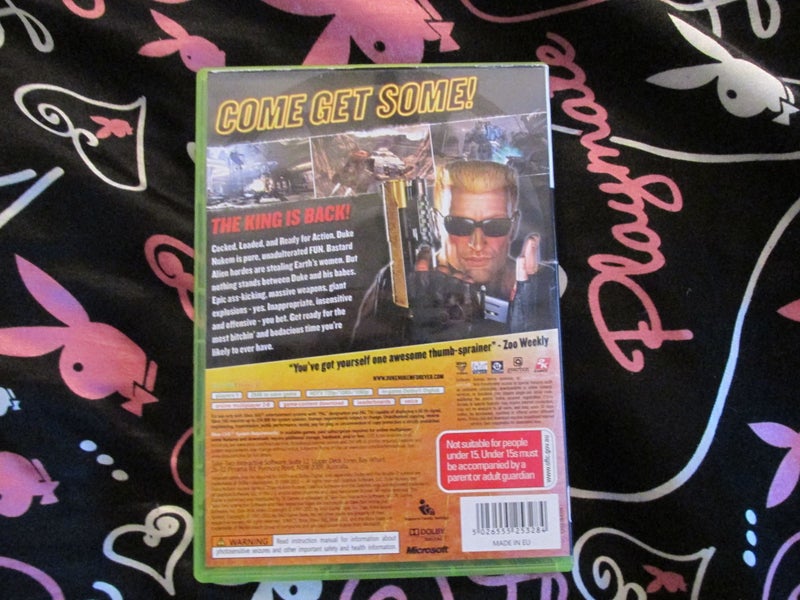 Duke NuKem Forever XBOX 360 Game Carousel 2