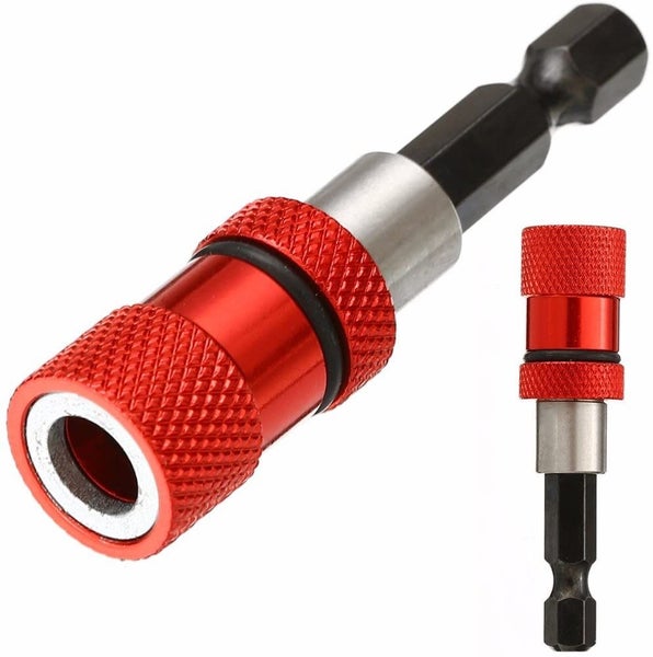 1/4" Hex Shank Magnetic Drywall Screwdriver Bit Holder Drill Screw 66mm Tool Carousel 1