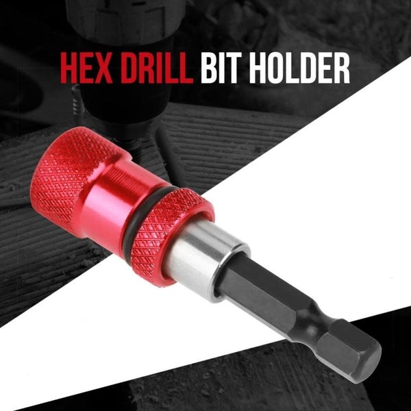 1/4" Hex Shank Magnetic Drywall Screwdriver Bit Holder Drill Screw 66mm Tool Carousel 2