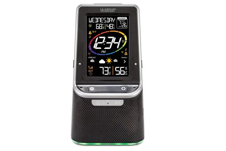 La Crosse Wireless Colour Weather Station with Bluetooth Speaker Carousel 1