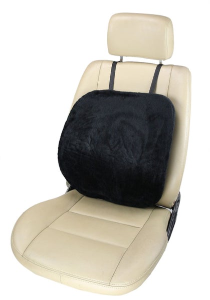 ObboMed Adjustable Mesh Lumbar Support With Fleece Cover Carousel 2