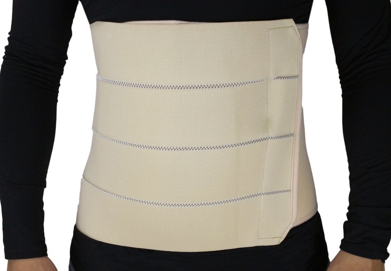 ObboMed ObboMed 4-Panel Abdominal Binder hernia support belt after surgery, B... Carousel 1