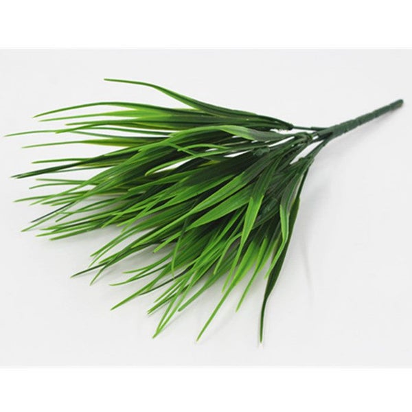 Artificial Plants Fake Green Leaf Bush Grass Home Party Garden Wedding Decor Carousel 2