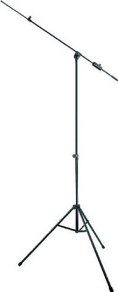PRO300BK :: Proel Floor Mic Stand Extra Tall+Adjustable Boom BLACK Carousel 1