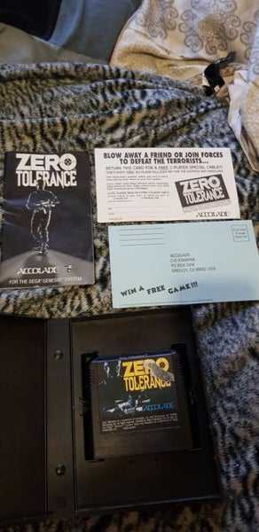 Mega Drive Games zero tolerance Carousel 1