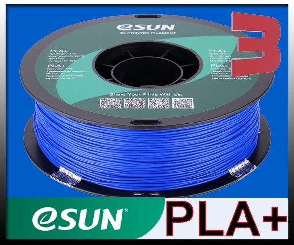 BLUE eSUN PLA+ 1.75mm - 3D Printer Filament Carousel 1