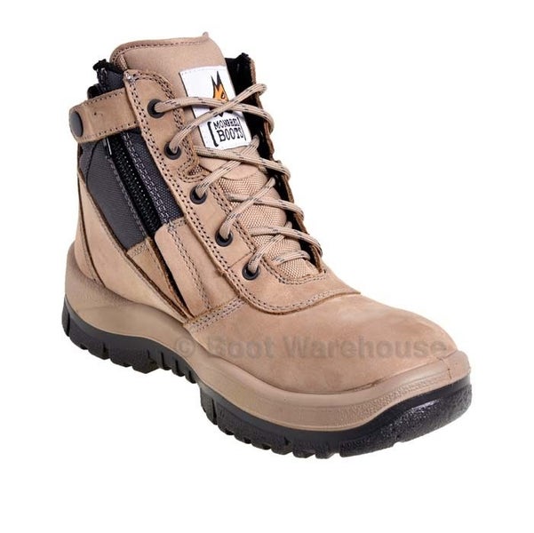 Mongrel 261060 Stone Work Boots. Steel Toe Safety. Zip-Sider, NEW STYLE! Carousel 2