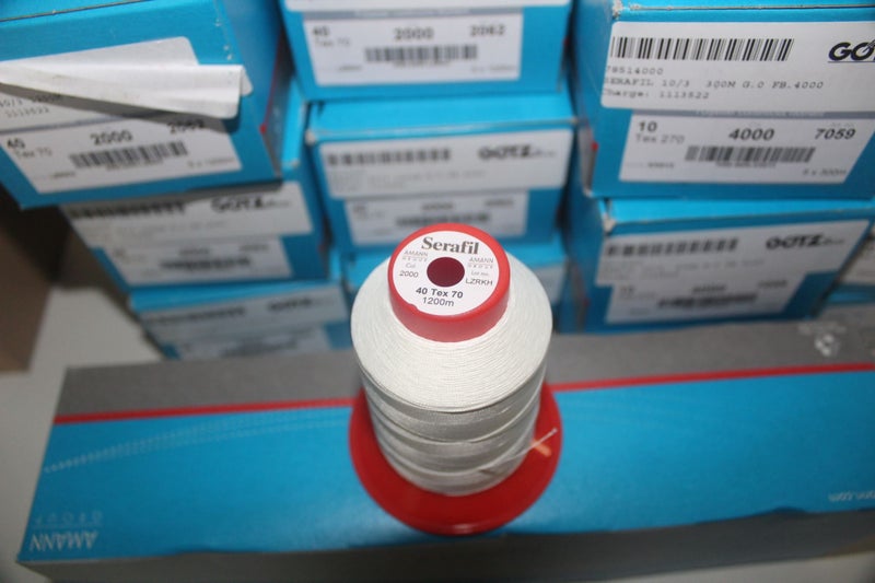 UPHOLSTERY THREAD # 40 WHITE 1200M SPECIAL 20 % OFF Carousel 2