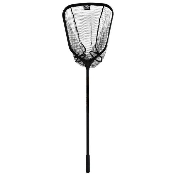 Black Magic Medium Landing Net with Retractable Handle Carousel 1