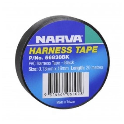 PVC HARNESS TAPE BLACK 19MM Carousel 1