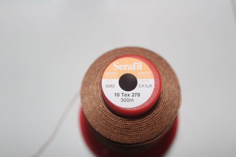 HEAVY SEWING THREAD for LEATHER GOODS CANVAS OUTDOOR BROWN SPECIAL 50% OFF Carousel 2