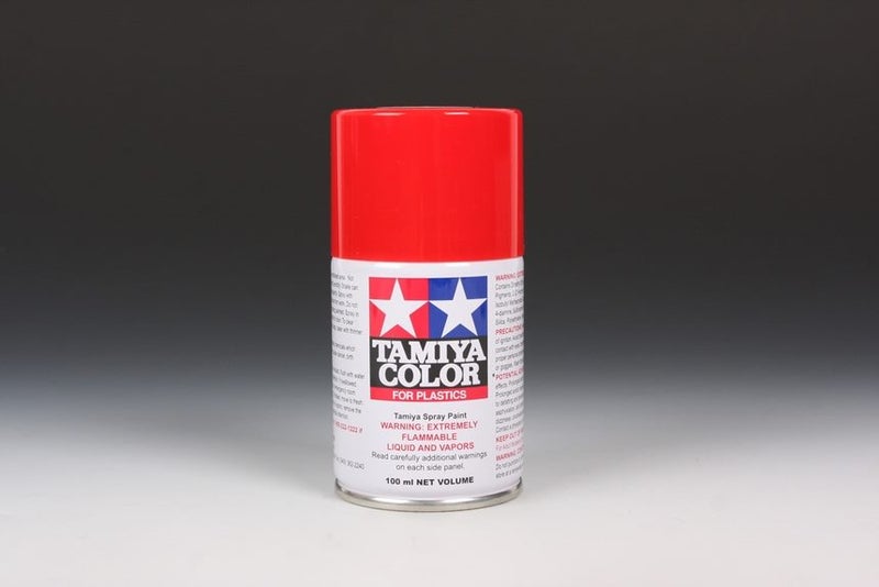 TAMIYA 85086 TS-86 Pure Red Spray Paint Carousel 1
