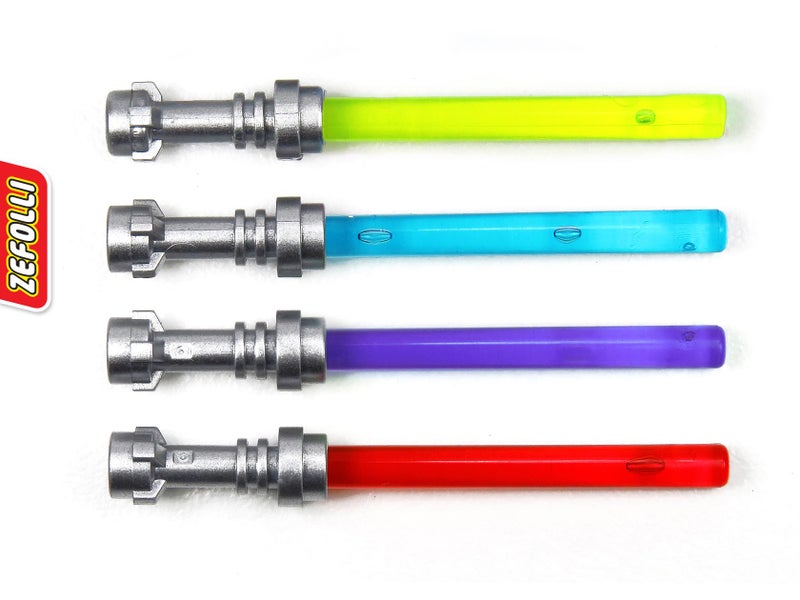 4 Star Wars Light Sabers for Minifigures - Lego - N Carousel 1