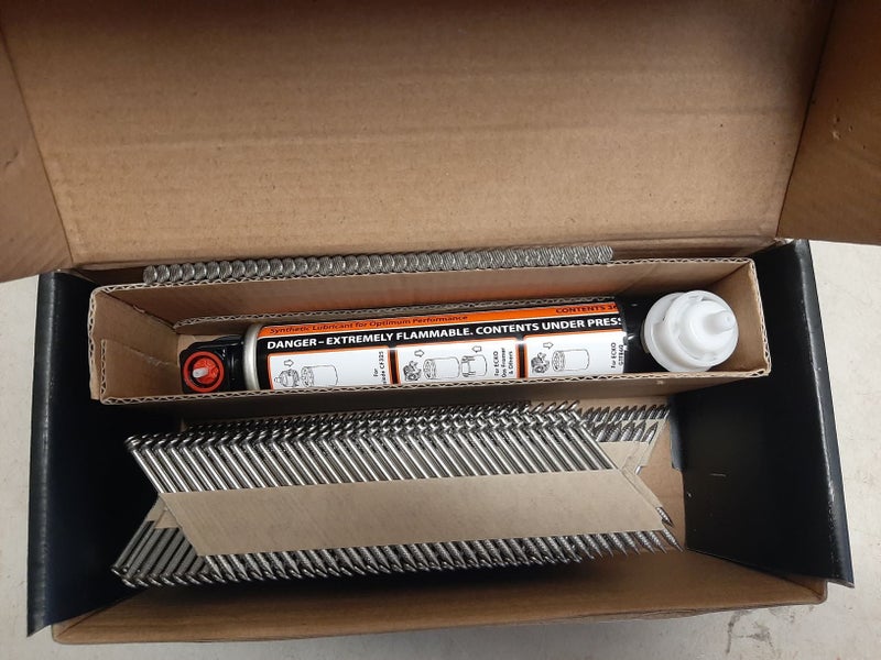 Stainless Steel Gun Nails 50mm Full Round Head 1000 pack Carousel 1