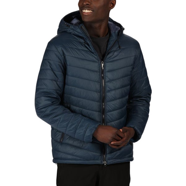 Regatta Mens Volter Loft Quilted Hooded Heated Jacket Carousel 1