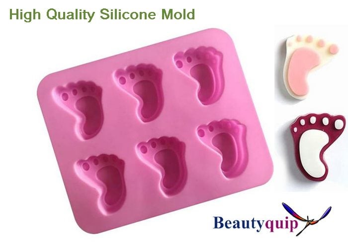 Foot Soap Mold x 6 Cavities Carousel 1