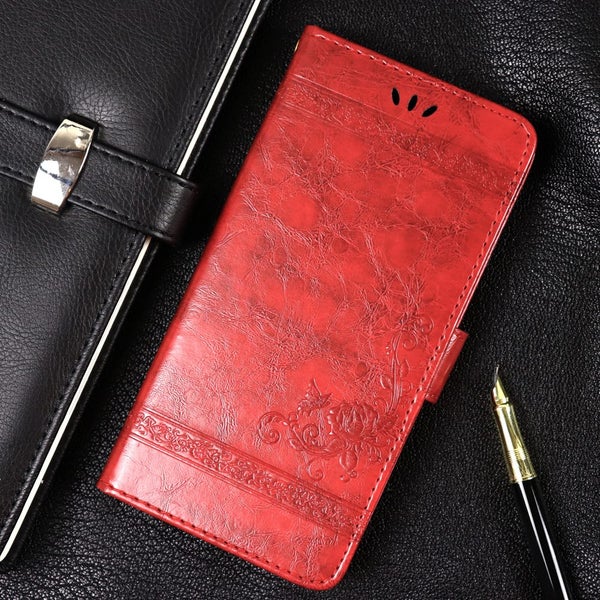 Oppo Reno 5 pro 5G pu leather wallet case cowhide finish card back buckle wine Carousel 2