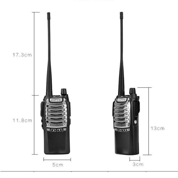 Baofeng UV-81C 5 WATT (HIGH POWER) UHF CB Walkie Talkie - 80 Channels ** USB ** Carousel 2