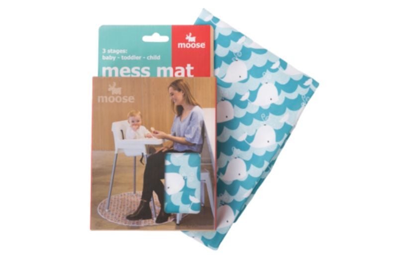 Messy Mat - Moose Mess Mat (Whales) Carousel 3