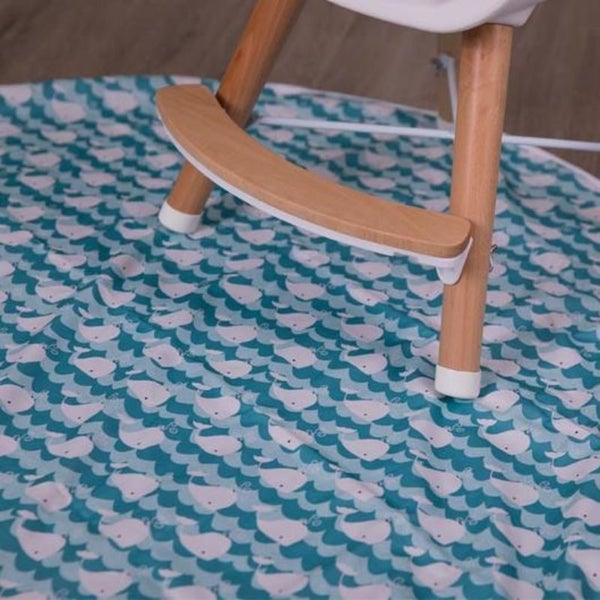 Messy Mat - Moose Mess Mat (Whales) Carousel 1