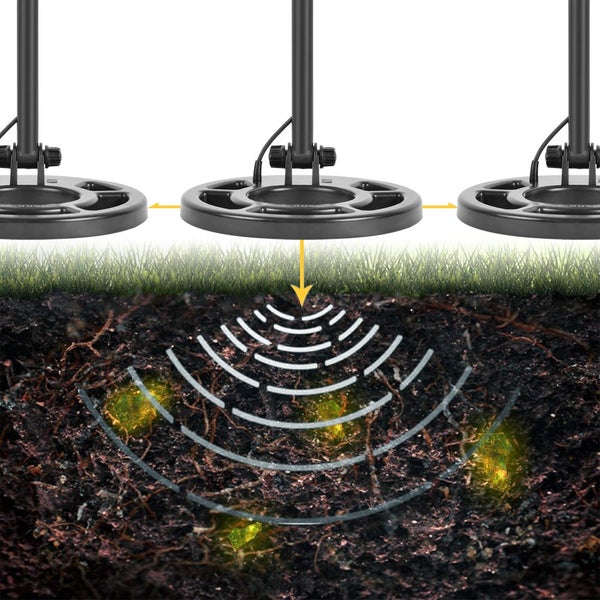 MD3009II Professional Underground Metal Detector Gold Ground Metal Detector Nugg Carousel 7