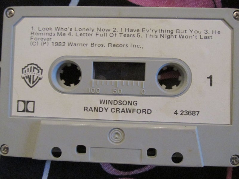 Randy Crawford - Wind song audio music cassette Carousel 5
