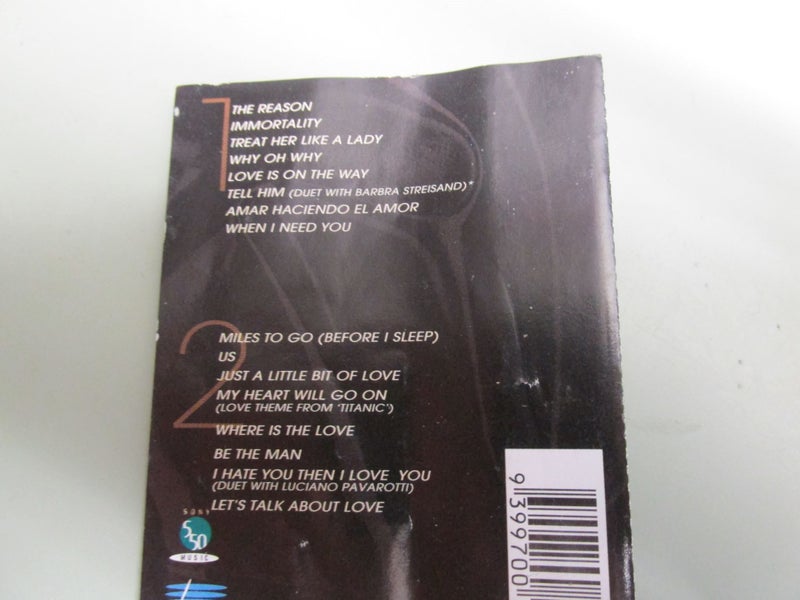 Celine Dion - Lets talk about love audio music cassette Carousel 4