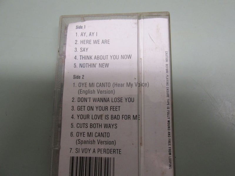Gloria Estefan ?– Cuts Both Ways audio music cassette Carousel 2