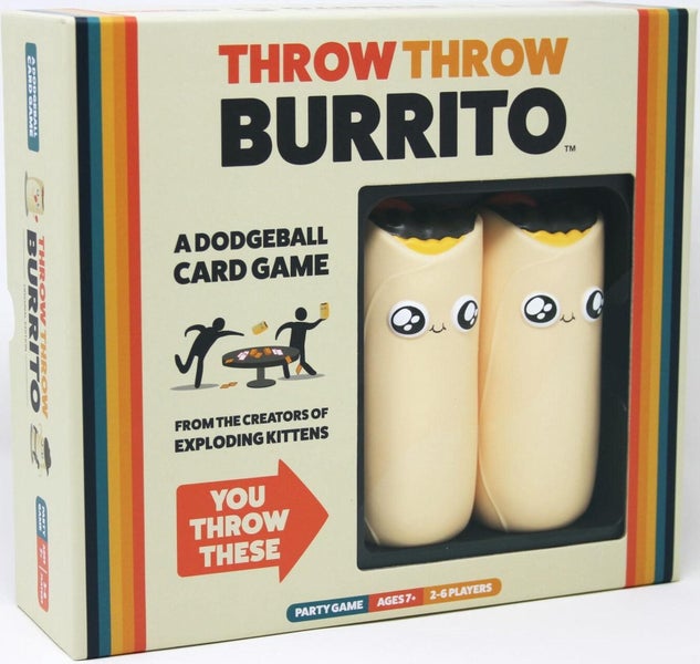 Exploding Kittens Throw Throw Burrito Game Carousel 1