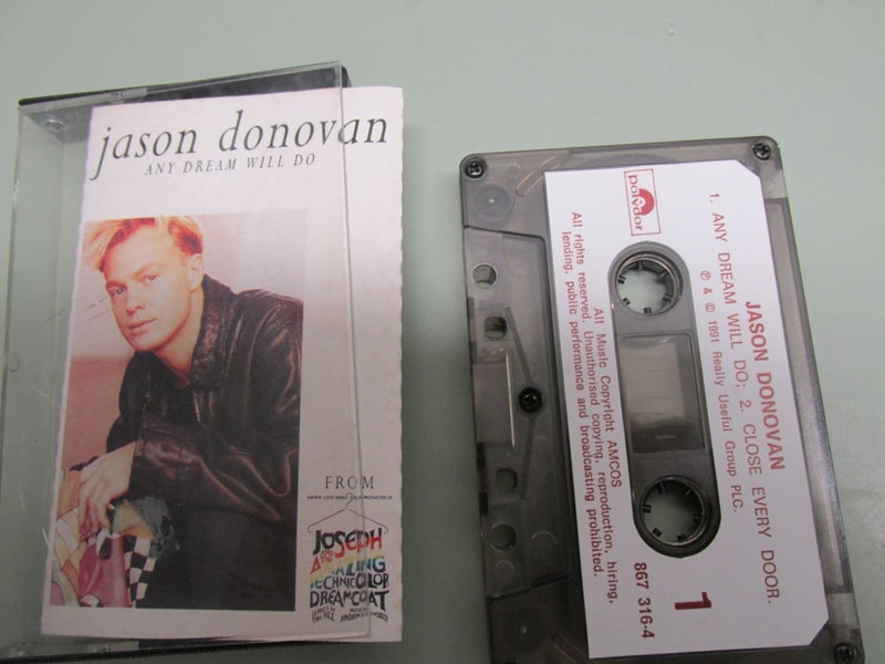Jason Donovan ?– Any Dream Will Do audio music cassette single Carousel 3