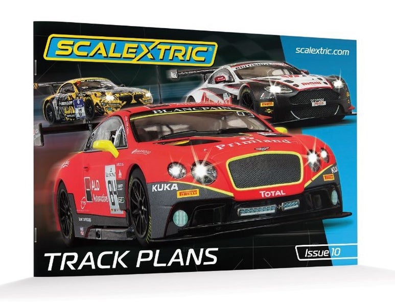 Slot Car Accessories - Scalextric Track Plans Book Carousel 1