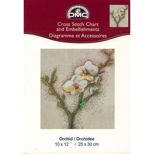DMC Cross Stitch Chart - Orchid Carousel 1
