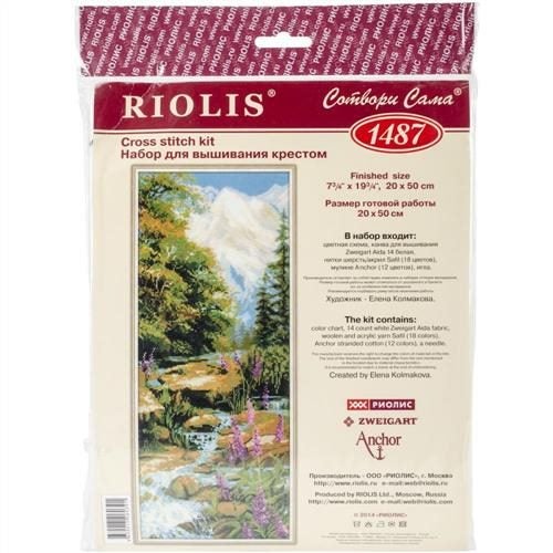Riolis Mountain River - Counted Cross Stitch Kit Carousel 2