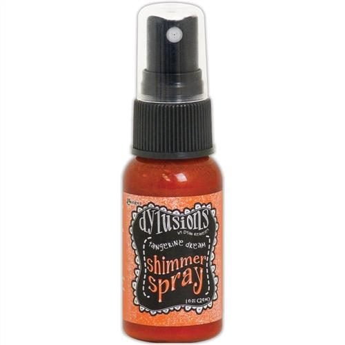 Ranger Ink Dylusions Shimmer Spray Tangerine Dream Carousel 1