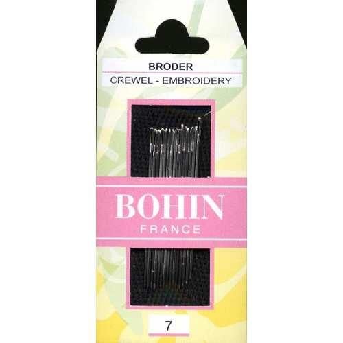 Bohin Crewel Embroidery Needles Size 7 Carousel 1