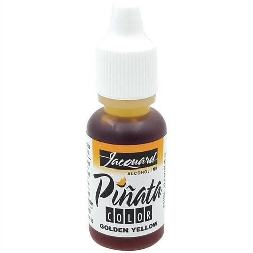 Jacquard Pinata Alcohol Ink .5oz Golden Yellow Carousel 1