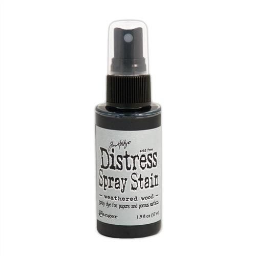 Ranger Ink Tim Holtz Distress Spray Stain Weathered Wood Carousel 1