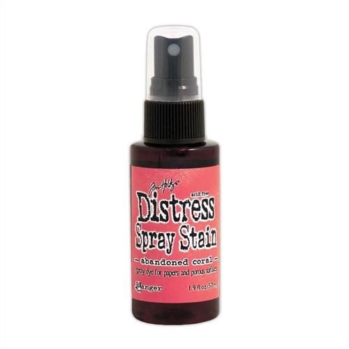 Ranger Ink Tim Holtz Distress Spray Stain Abandoned Coral Carousel 1