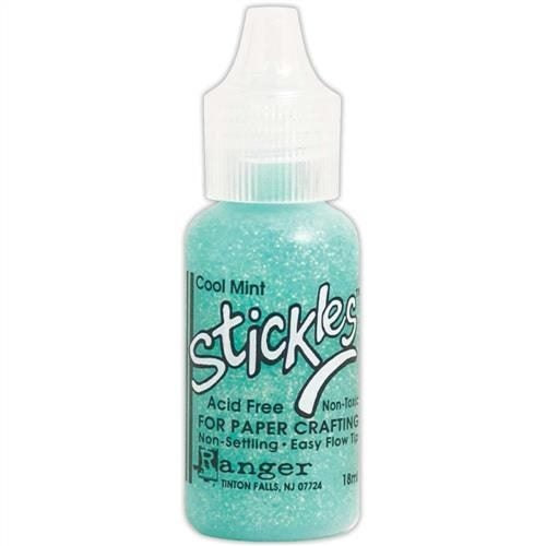 Ranger Ink Stickles Glitter Glue .5oz Cool Mint Carousel 1