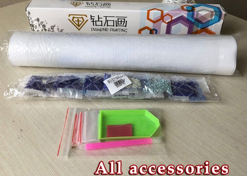 Lion Animal 5D Diamond Painting Kit 30x40CM Carousel 2