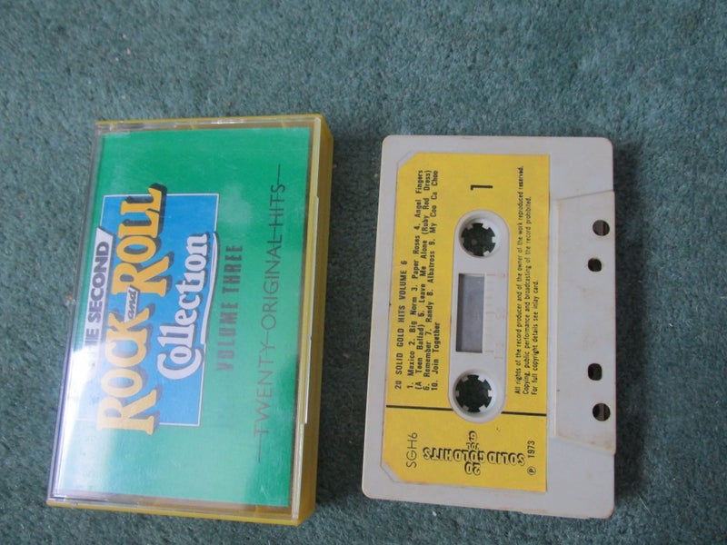 Various ?– Rock and Roll Collection Volume 3 Music audio Cassette Carousel 4