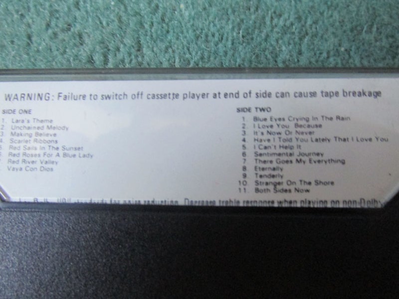 all time favorites Roger Whittaker Music audio Cassette Carousel 2